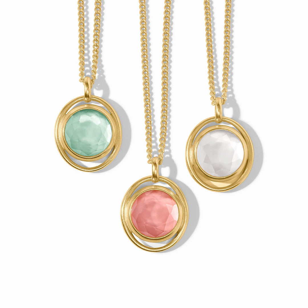 Julie Vos Laguna Solitaire Necklace