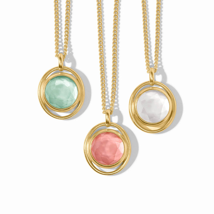 Julie Vos Laguna Solitaire Necklace