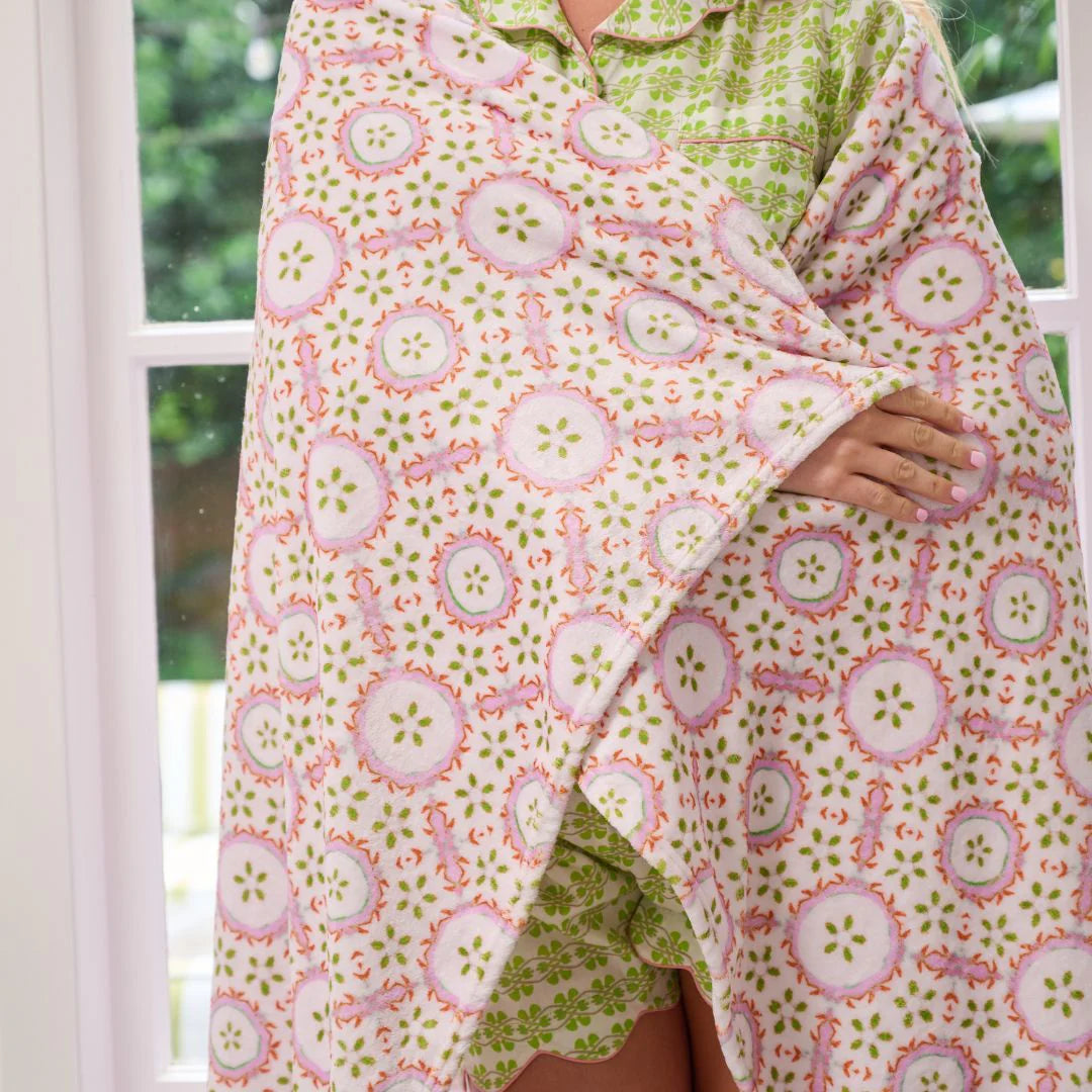 Laura Park Design Rosie Fleece Blanket
