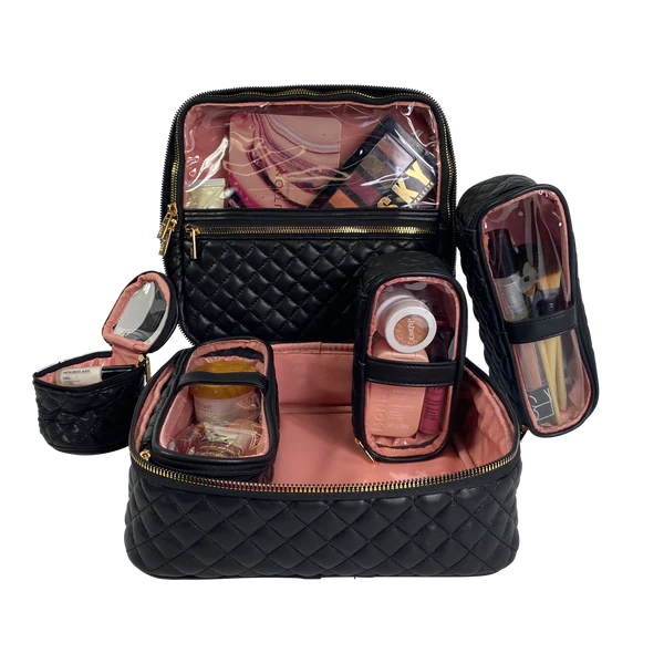 Mini Diva Makeup Case - Timeless Quilted