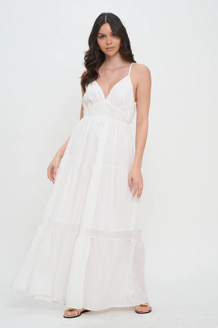 Ivory Breeze Maxi Dress