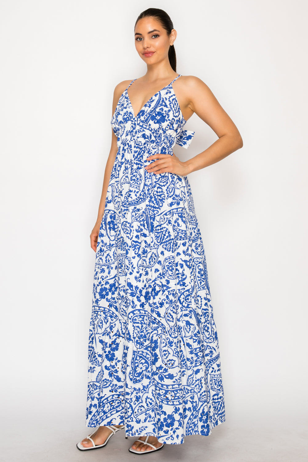 SAPHIRE REVERIE MAXI DRESS