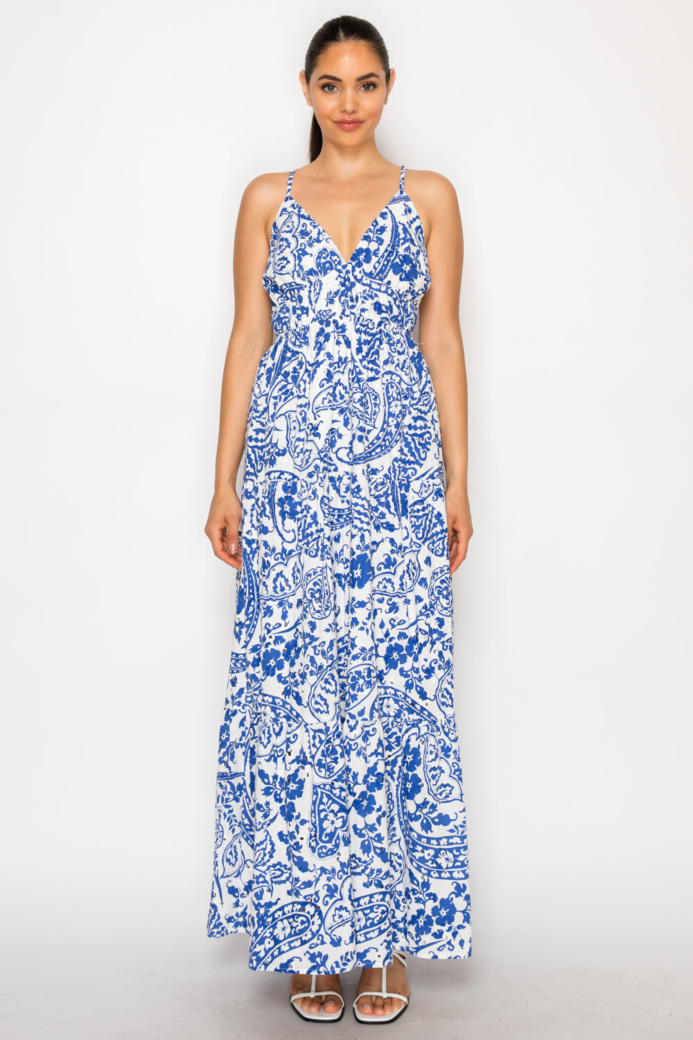 SAPHIRE REVERIE MAXI DRESS