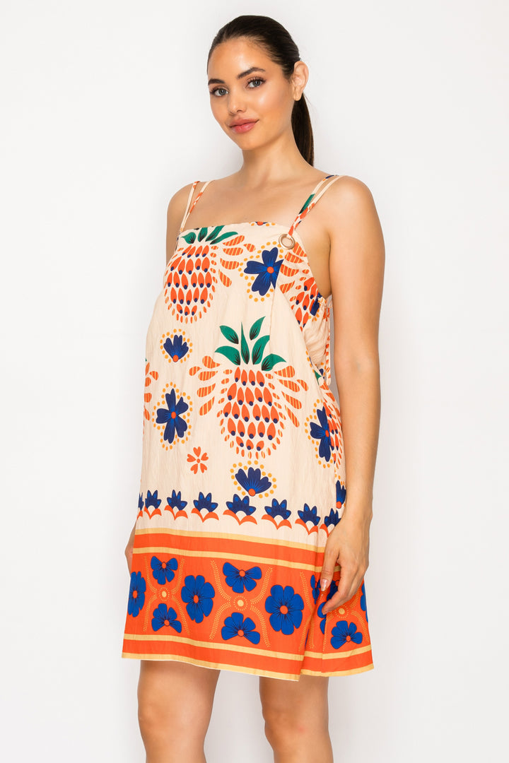 DIONYSIAN CHARM MINI DRESS