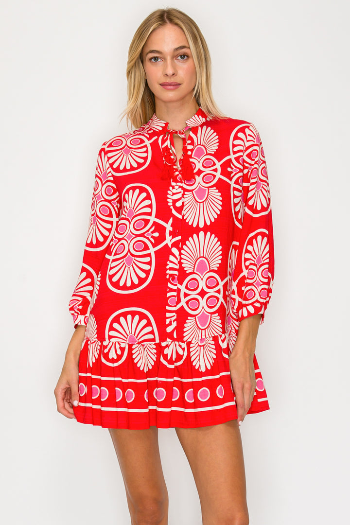 FESTIVAL MEDALLION SHORT DRESS