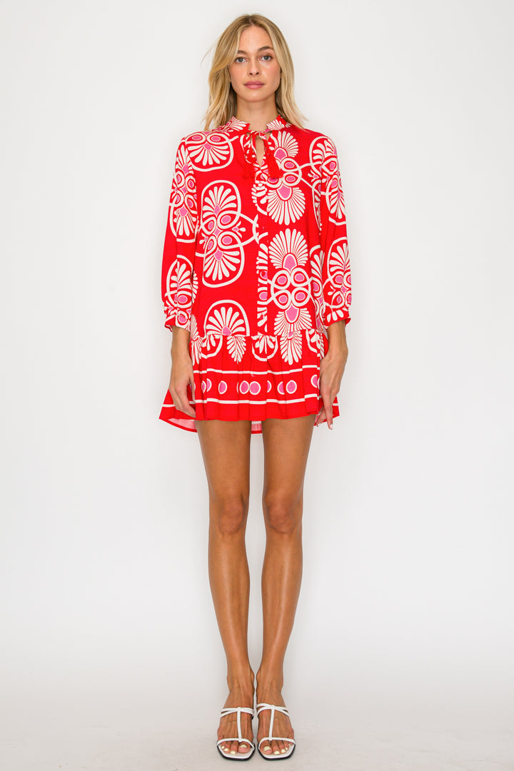 FESTIVAL MEDALLION SHORT DRESS