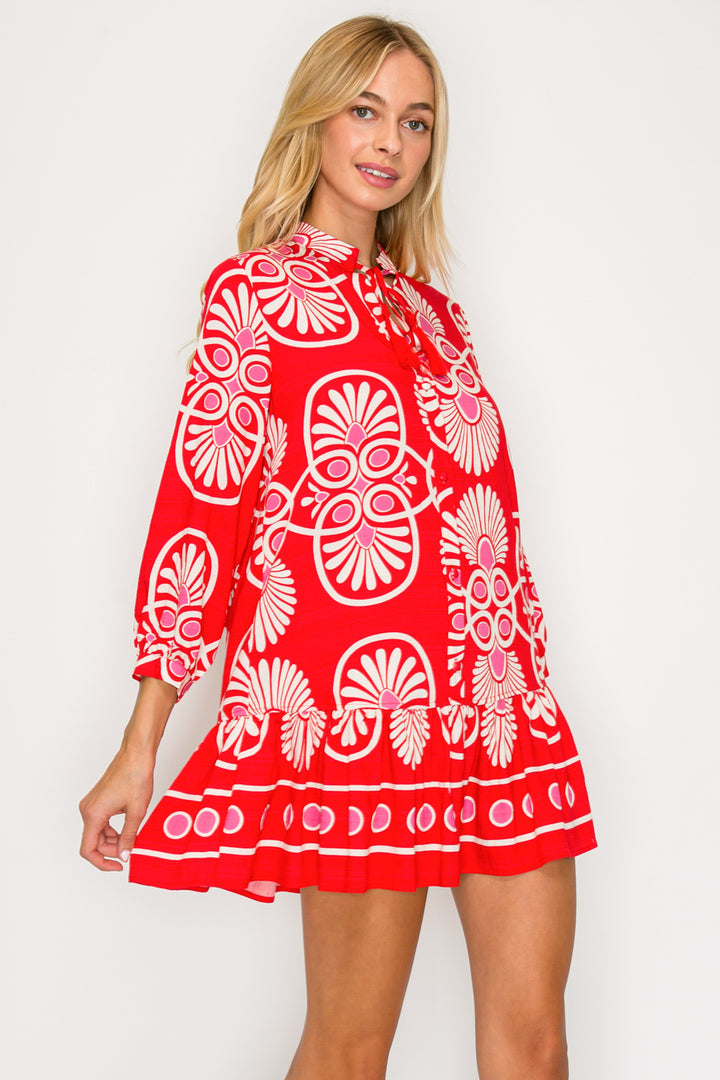FESTIVAL MEDALLION SHORT DRESS