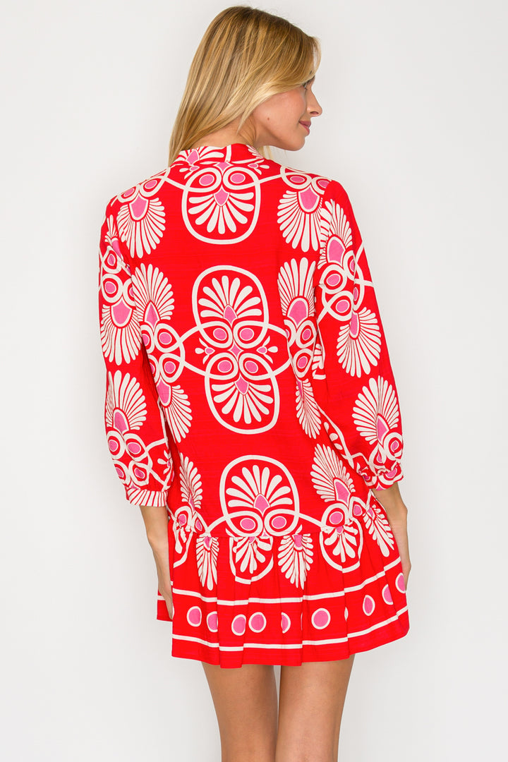 FESTIVAL MEDALLION SHORT DRESS