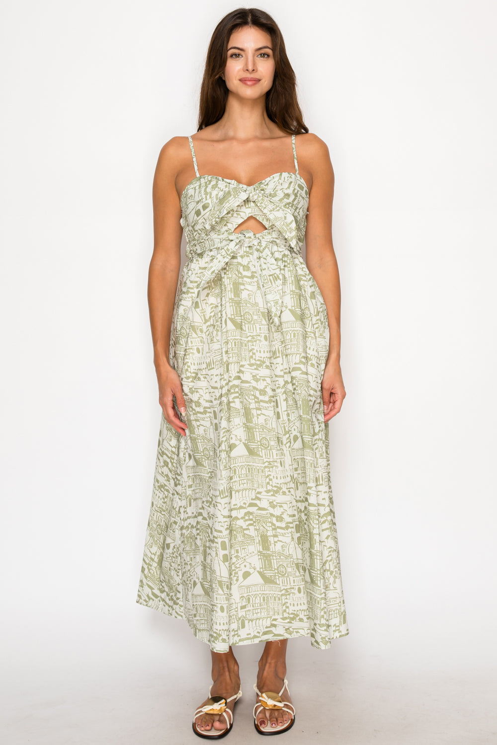 VERDANT BELLEZZA MAXI DRESS