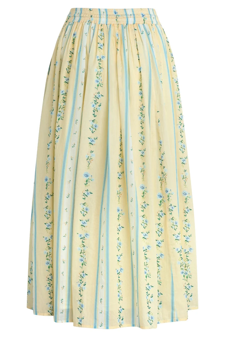 Via Nicola Skirt in Vintage Floral
