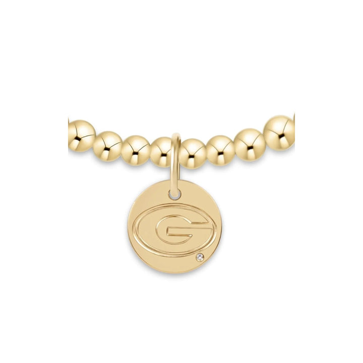 Enewton Ecollegiate Classic Gold 3MM Bracelet - UGA