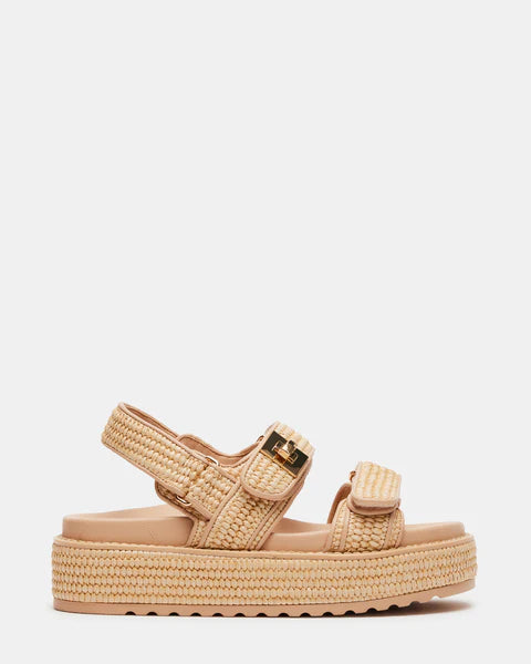 BIGMONA Natural Raffia Sandal