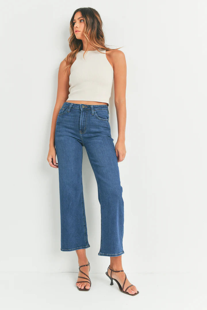 The Slim Wide Leg Jean