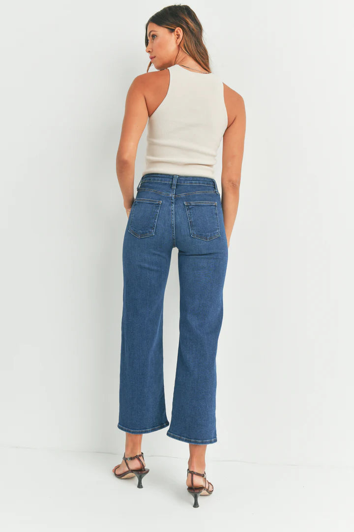 The Slim Wide Leg Jean