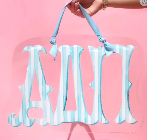 Sorority Acrylic Door Hanger