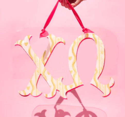 Sorority Acrylic Door Hanger
