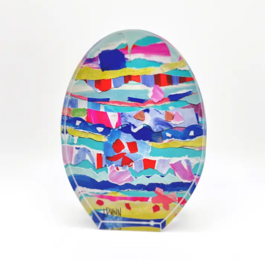 Lauren Dunn Bright Acrylic Egg