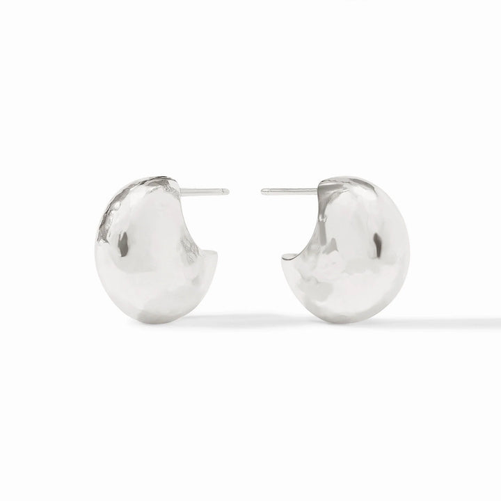 Julie Vos Solara Silver Hoop