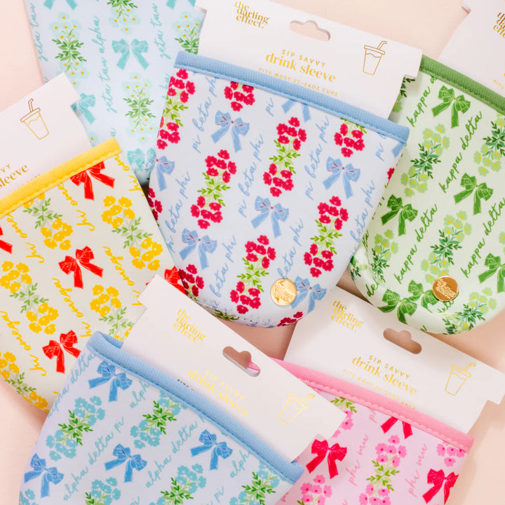 Sorority Sip Savvy Drink Sleeve Large