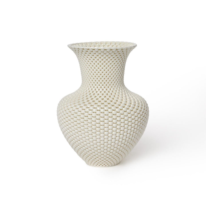 Two's Company S/2 Filigree Vase