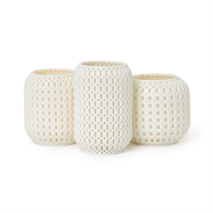 Two's Company Filigree Candle Holder