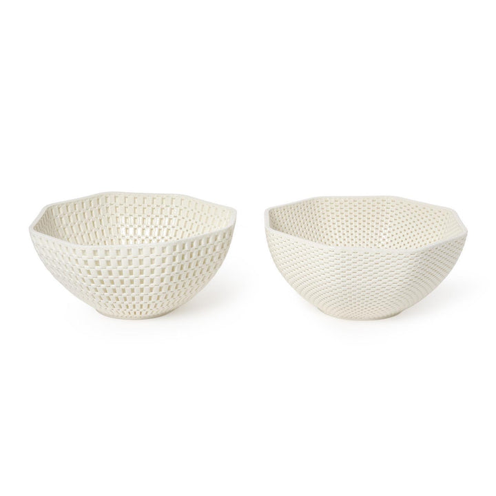 Two's Company Filigree Lattice Bowl