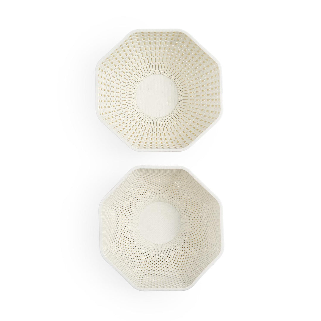 Two's Company Filigree Lattice Bowl