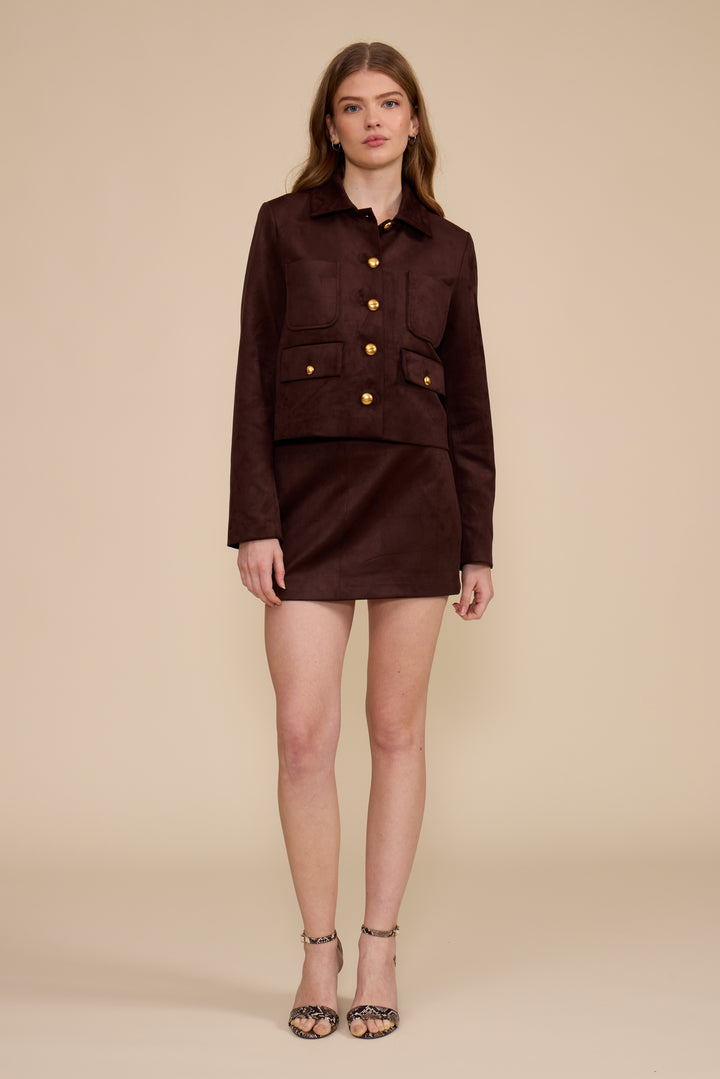 DARK BROWN