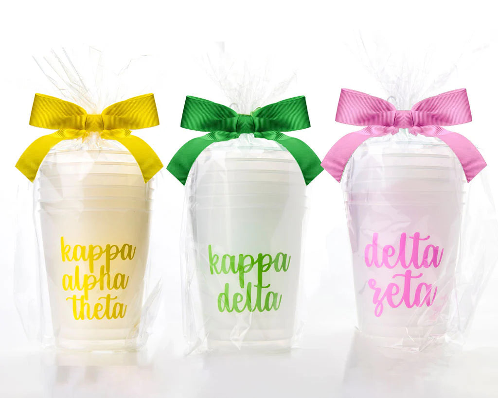 Sorority Cups Set of 6