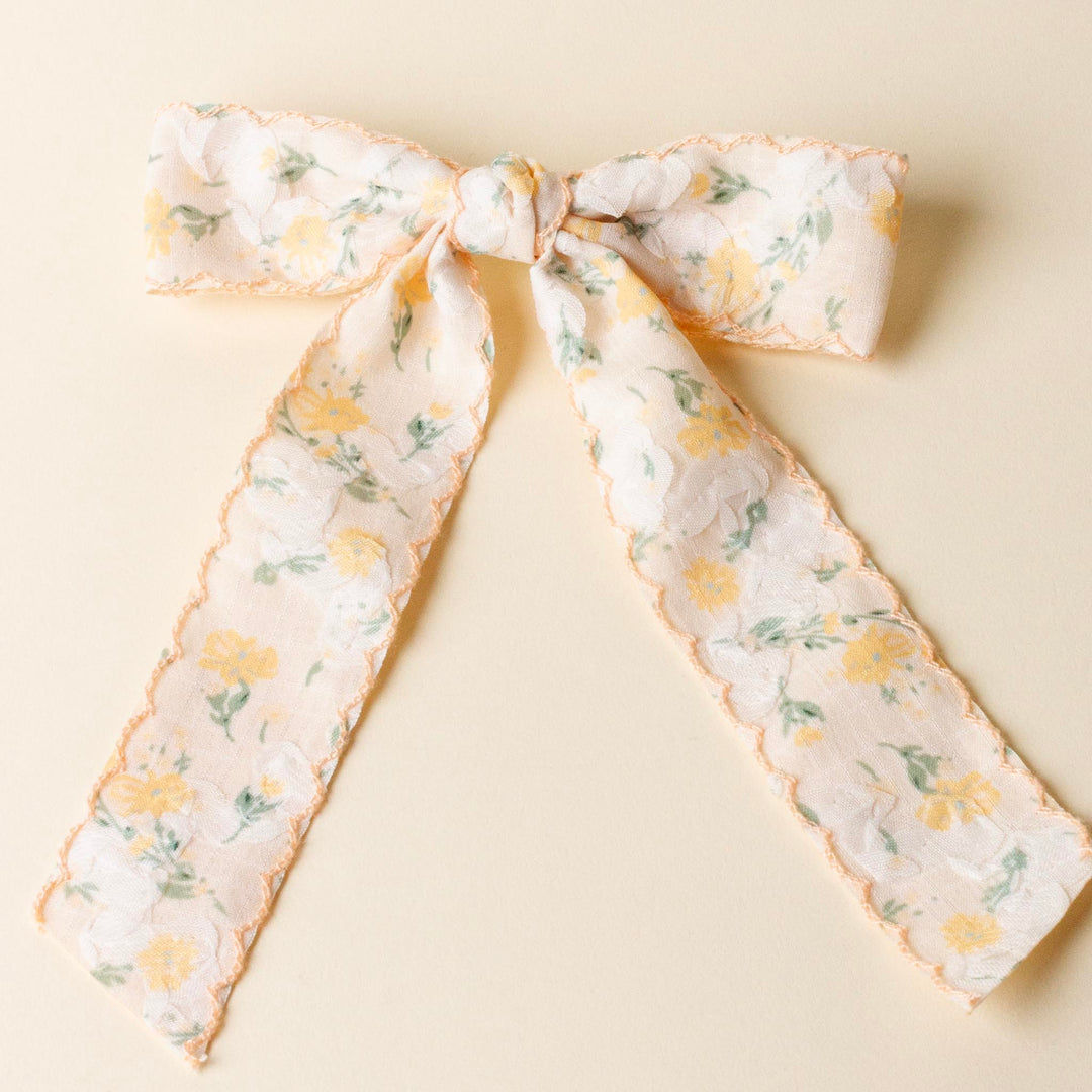 Floral Flair Hair Bow