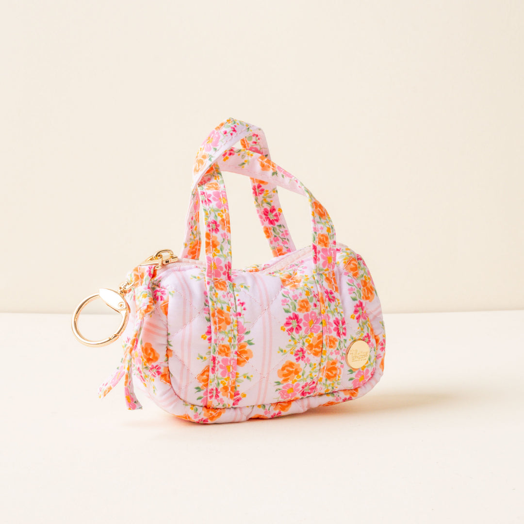 Itty Bitty Duffle Bag Charm Petal Parade