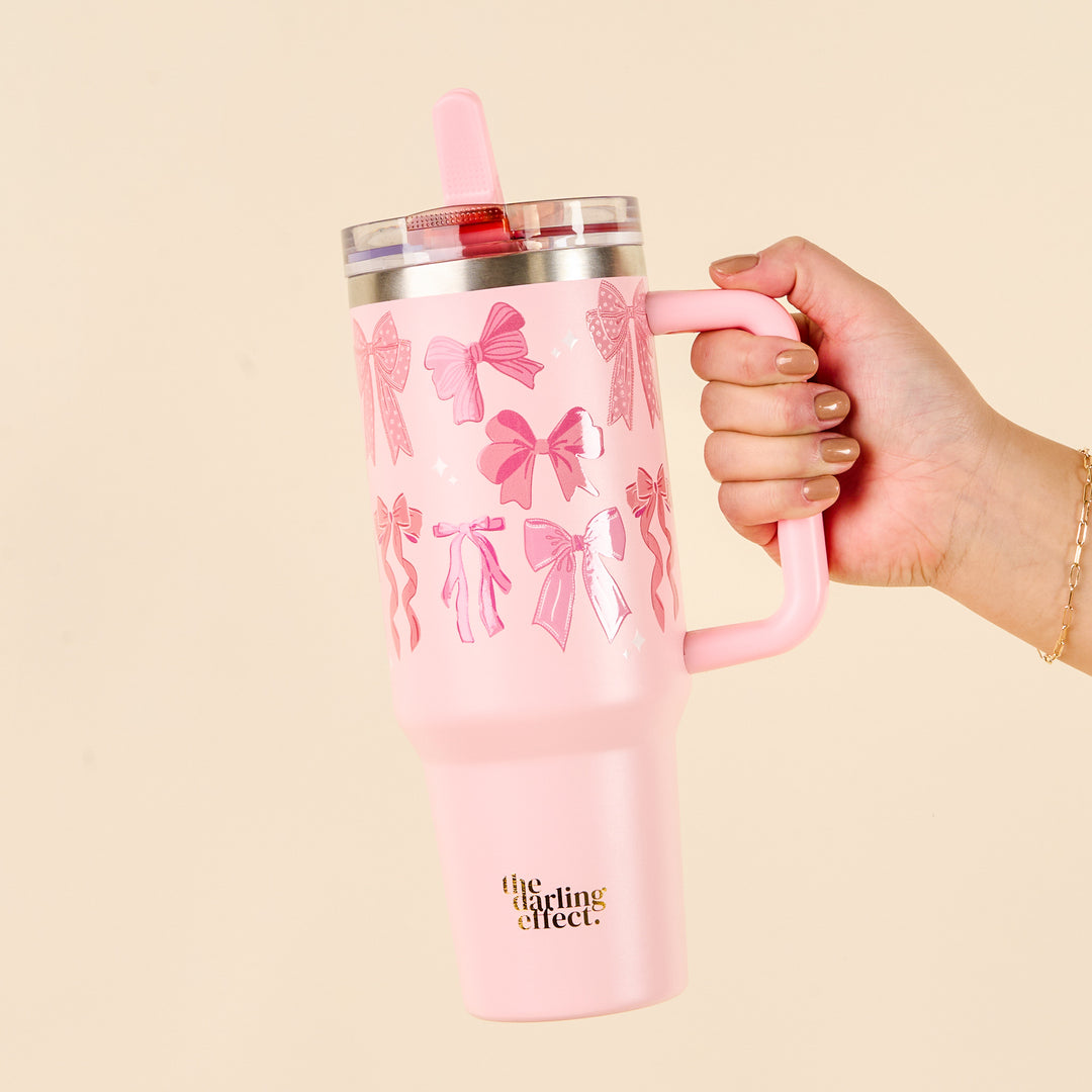 Lifestyle Flip Straw Tumbler