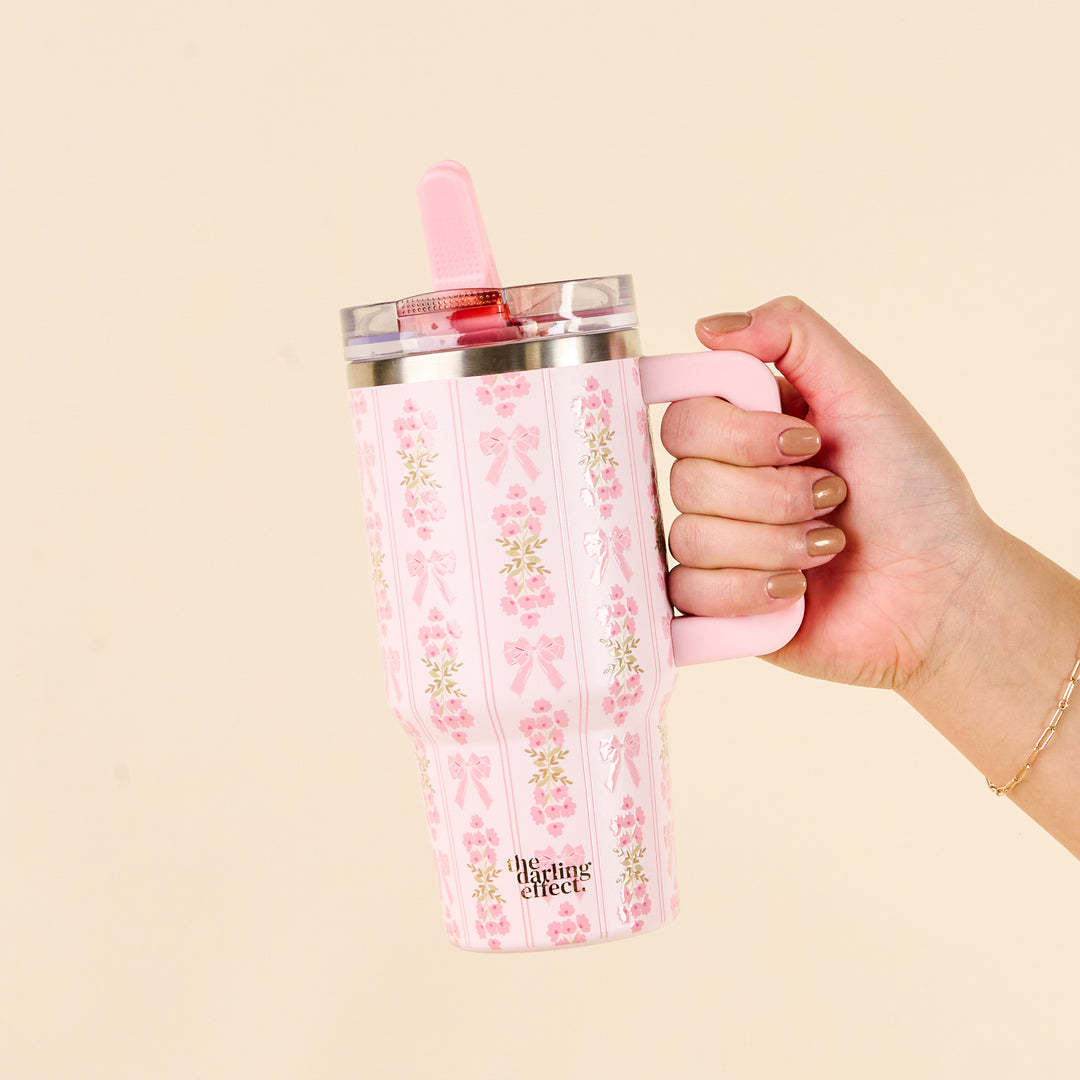 Lifestyle Flip Straw Tumbler