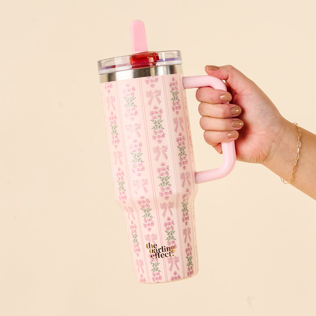 Lifestyle Flip Straw Tumbler