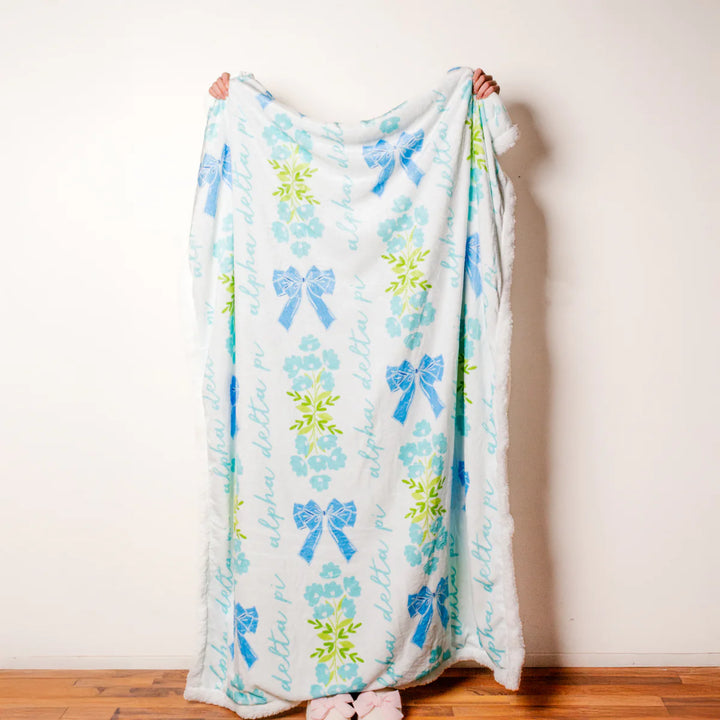 Sorority Plush Sherpa Blanket