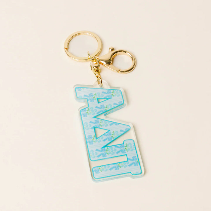 Sorority Oh So Fancy Letter Acrylic Keychainy