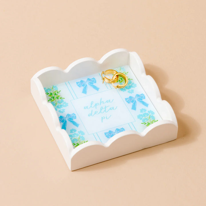 Sorority Scallop Trinket Tray