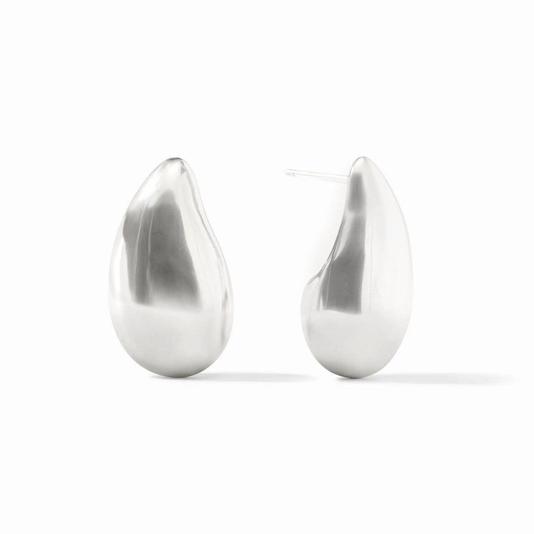 Julie Vos Wave Silver Earring