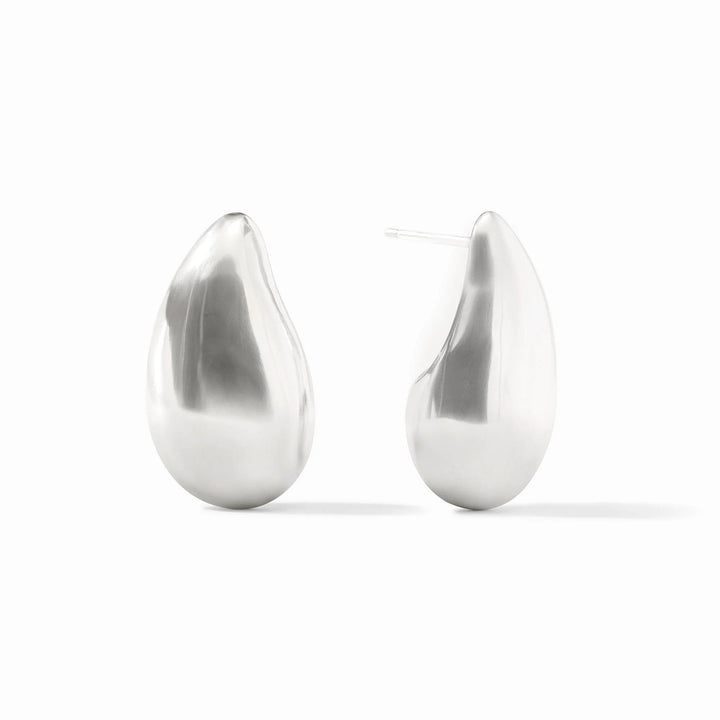 Julie Vos Wave Silver Earring