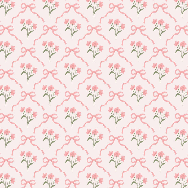 Beau Bottles - Beau Bottle Pink Bows and Blossoms - Prosecco Collection