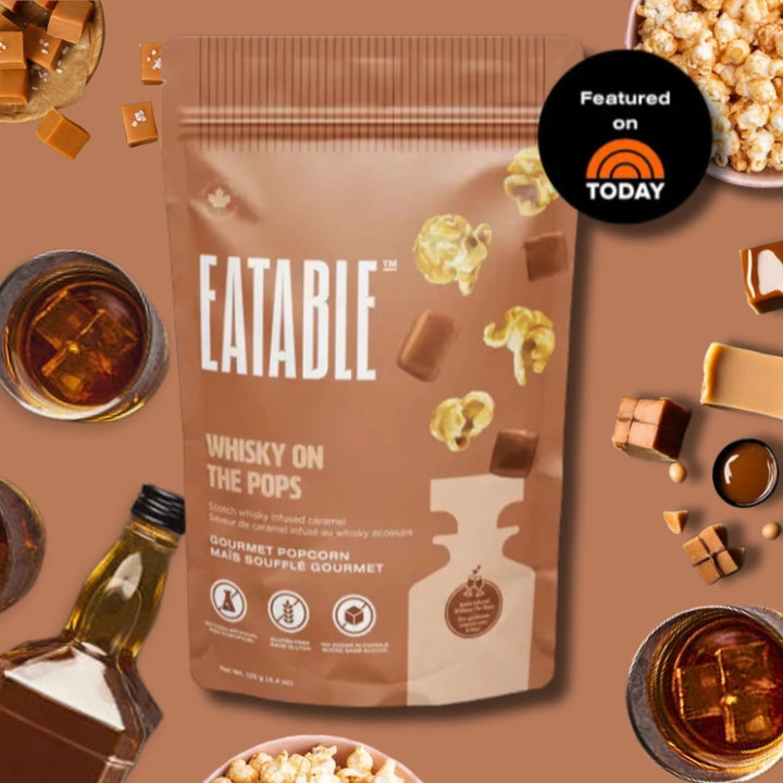 Whisky On the Pops - Gourmet Caramel Popcorn