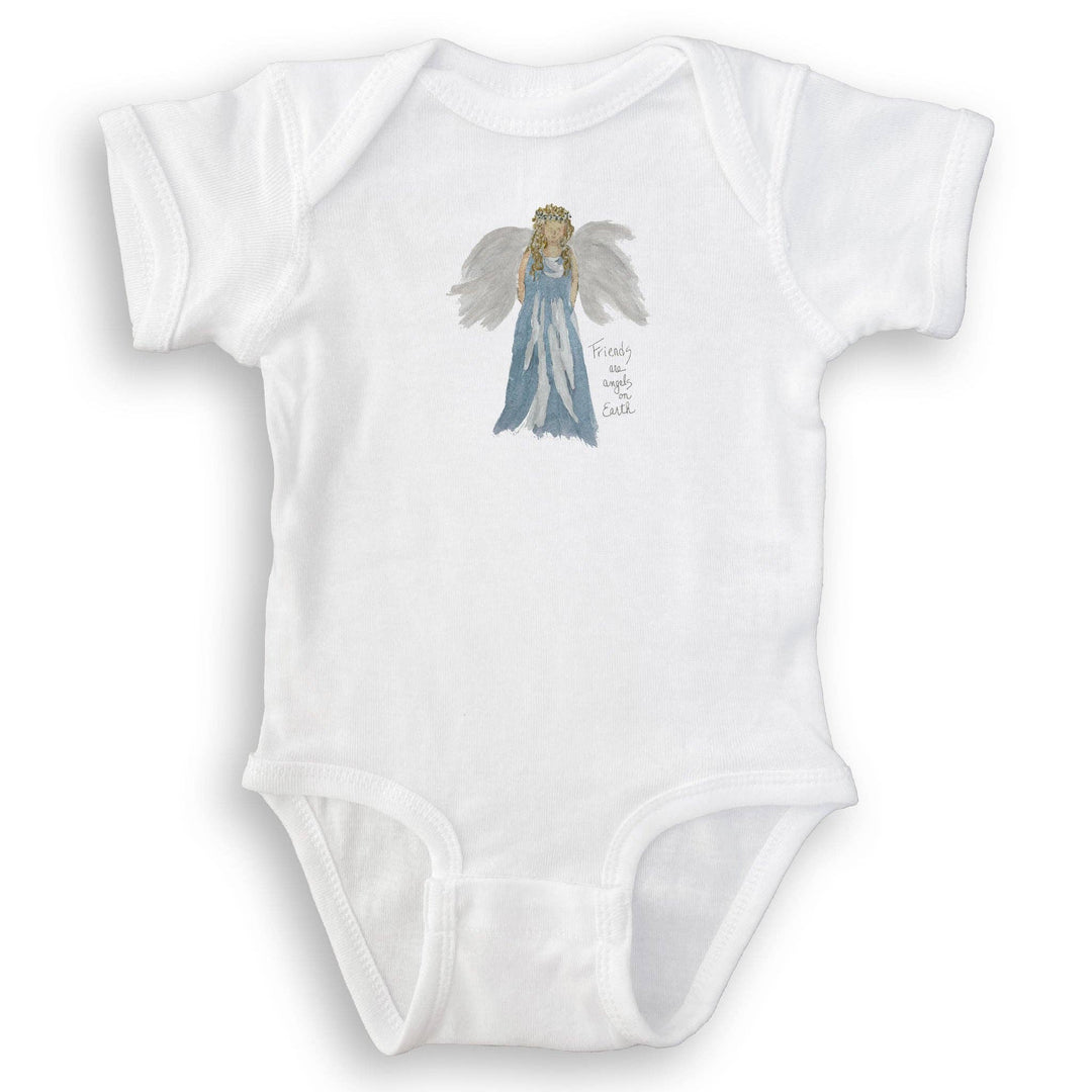 Blue Dress Angel Kitchen Towel