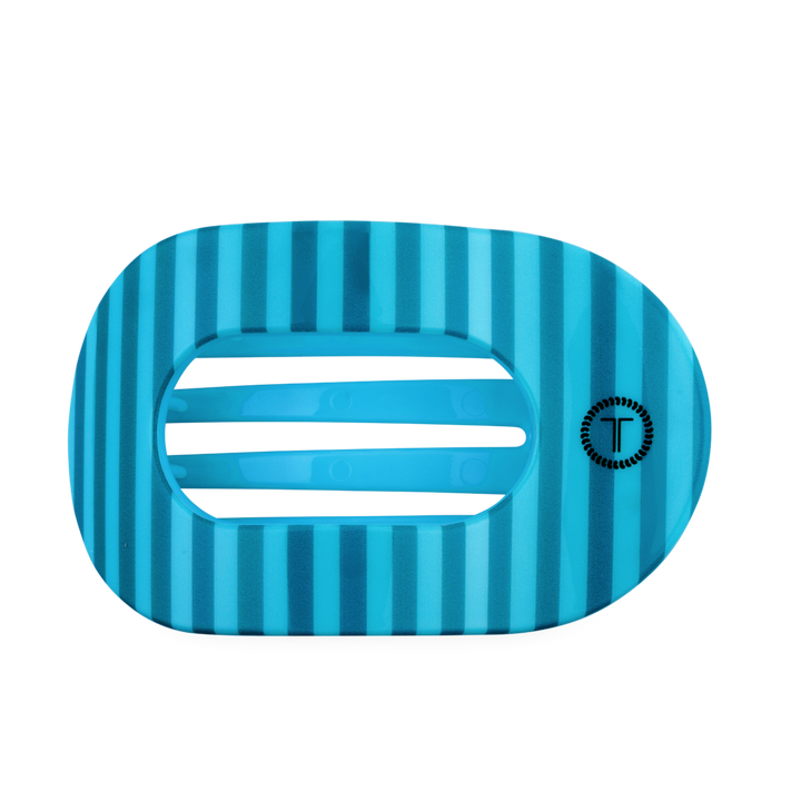 TELETIES - Splash Zone | Large | Flat Round Hair Clip