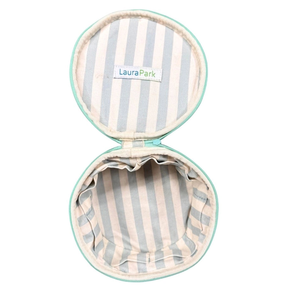 Laura Park Brooks Avenue Round Jewelry Case