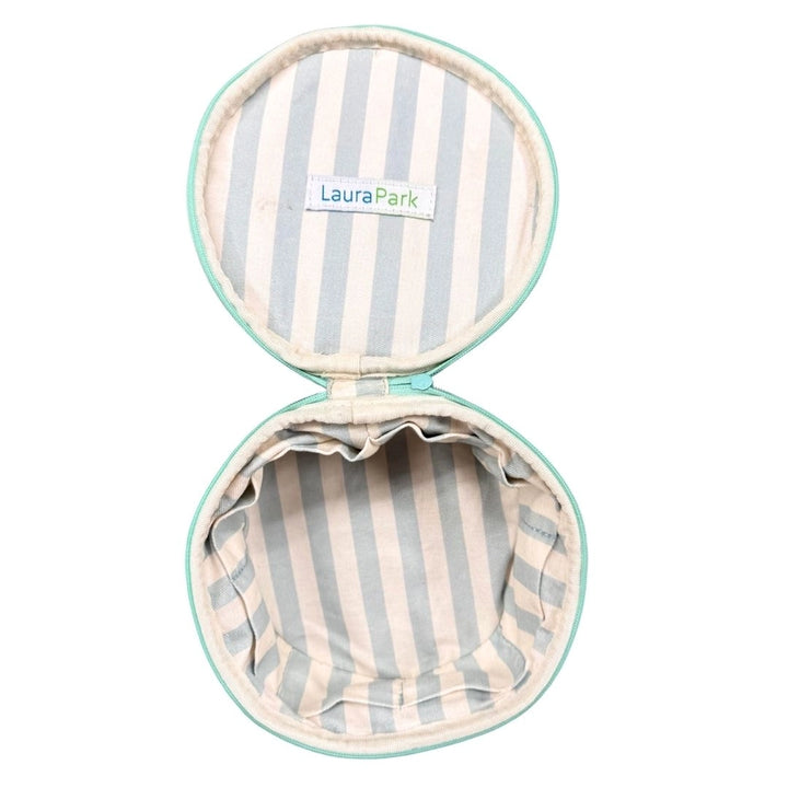 Laura Park Brooks Avenue Round Jewelry Case