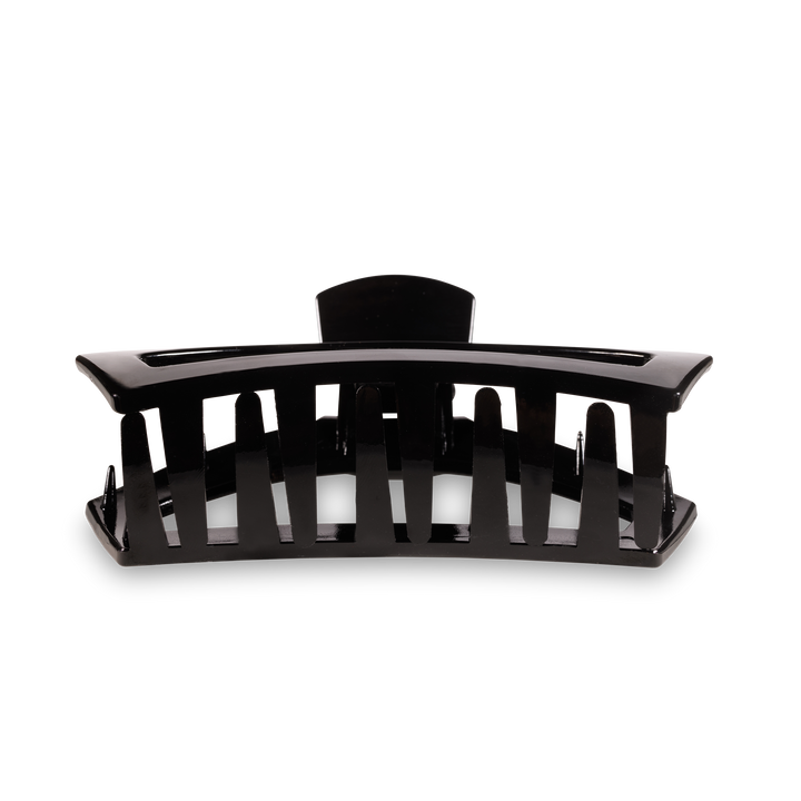 TELETIES - Open Hair Clip | Large | Jet Black