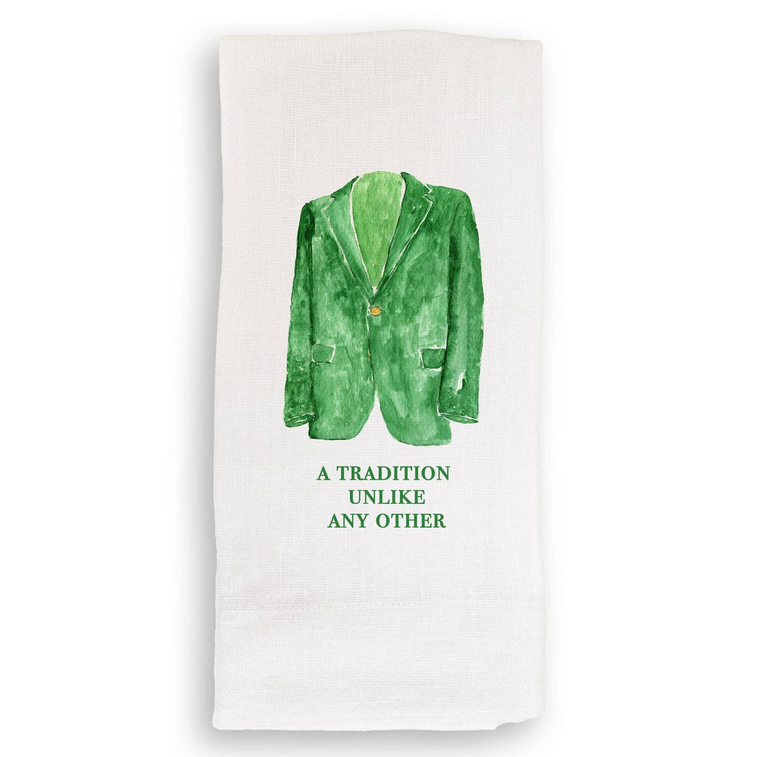 Green Jacket Dishtowel