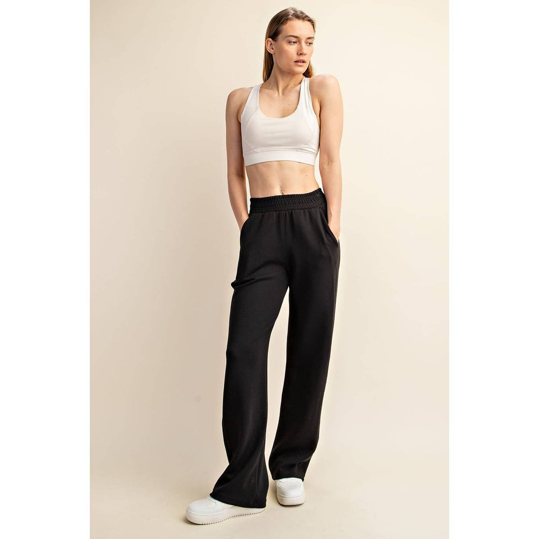 Modal Poly Span Scuba Straight Pant