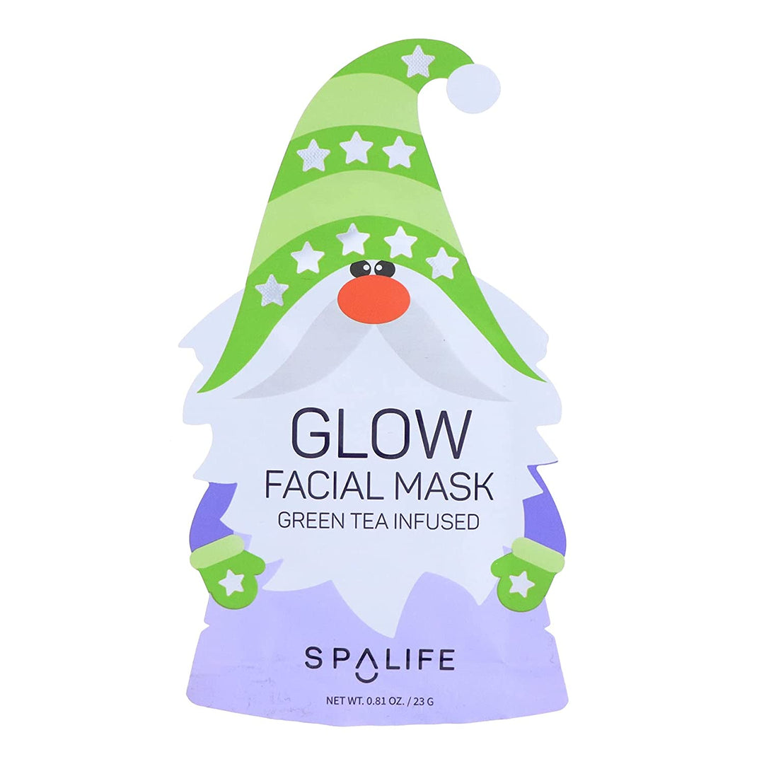 Christmas Holiday Gnomes Facial Mask