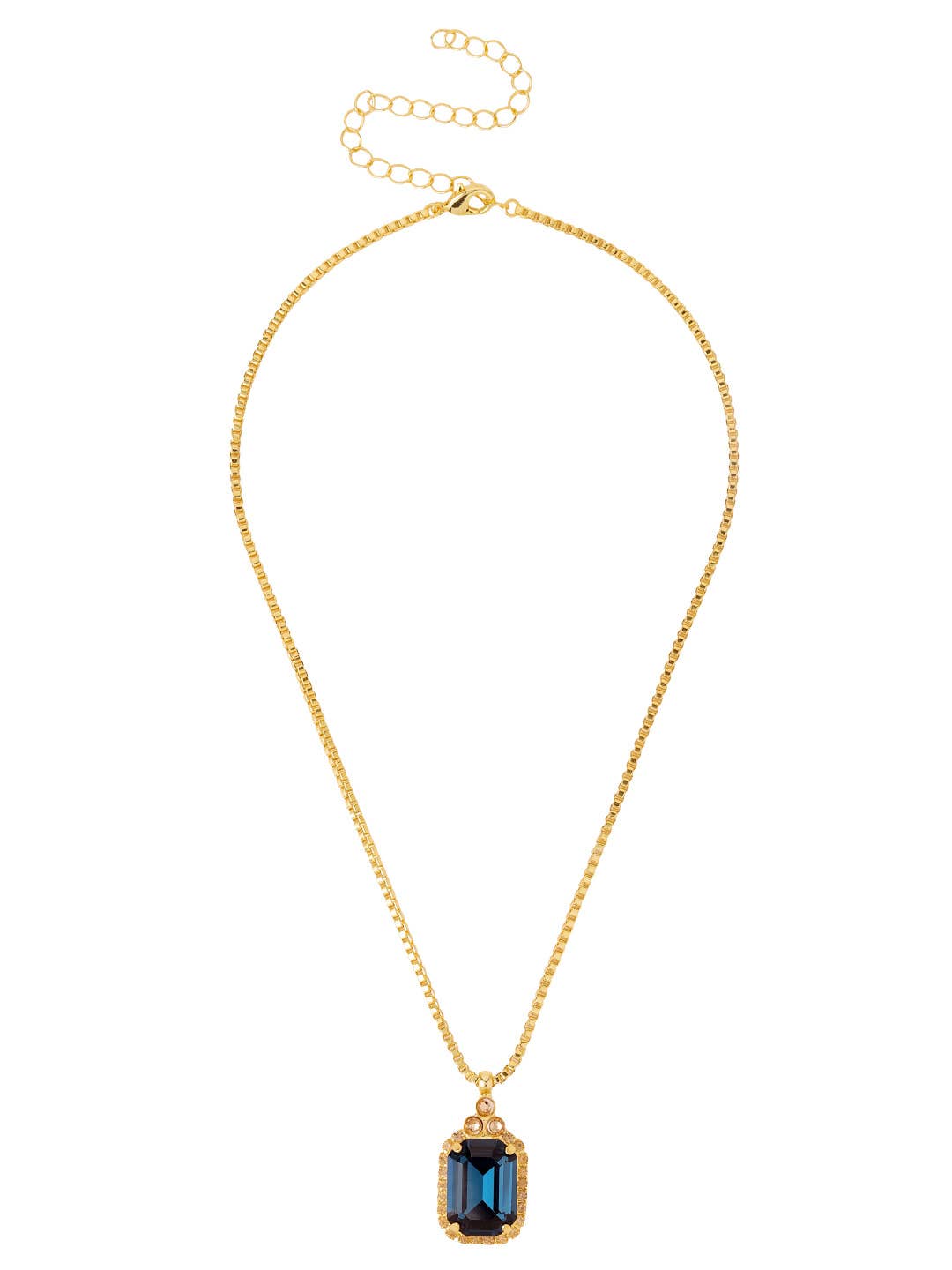Brynn Embellished Pendant Necklace - NFZ150BGDNM